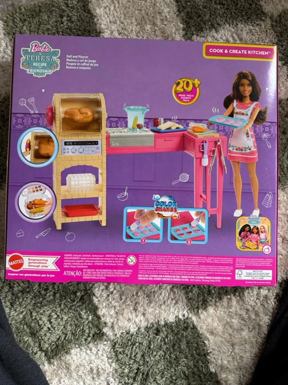 Barbie Teresa Cook & Create Kitchen Playset